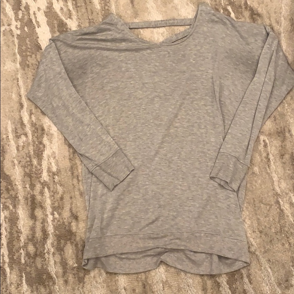 Athleta long sleeve sweater shirt